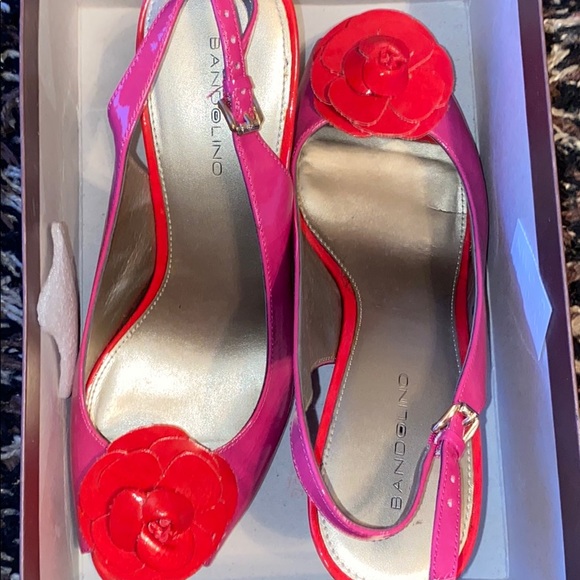 Red/pink heels - Picture 1 of 5